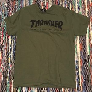 Green thrasher t-shirt